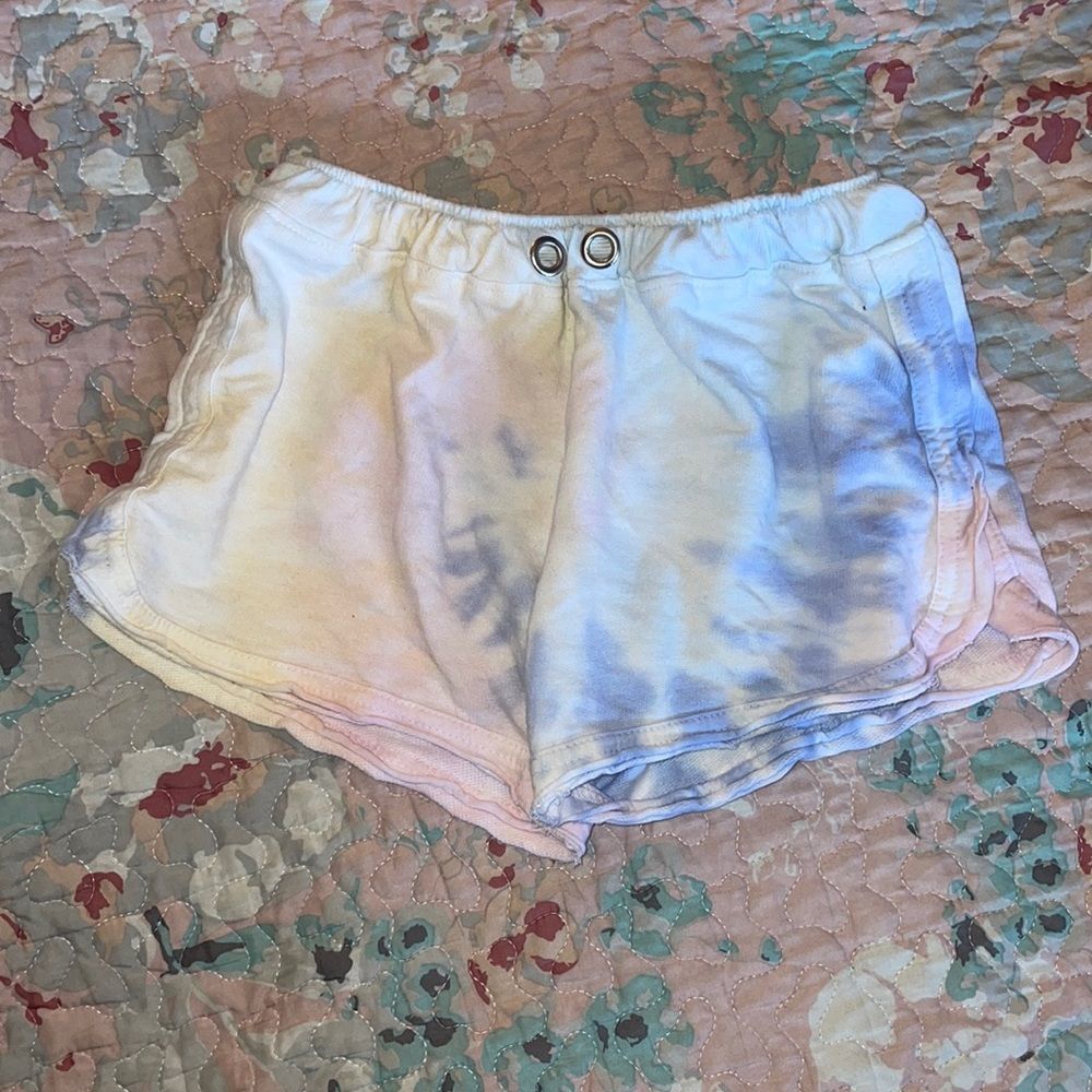 Girls Tie Dye Ocean Drive Cotton Shorts